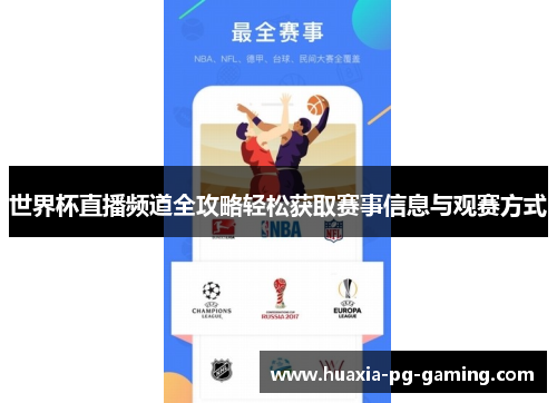 世界杯直播频道全攻略轻松获取赛事信息与观赛方式