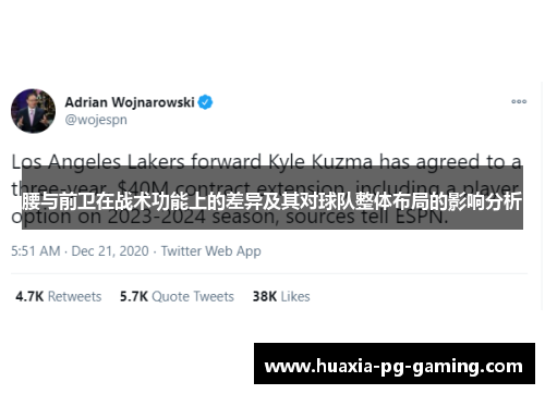 腰与前卫在战术功能上的差异及其对球队整体布局的影响分析